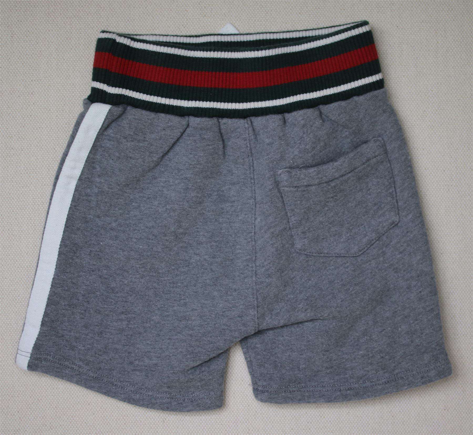GUCCI BABY BOYS GREY JERSEY SHORTS 12-18 MONTHS - Image 2