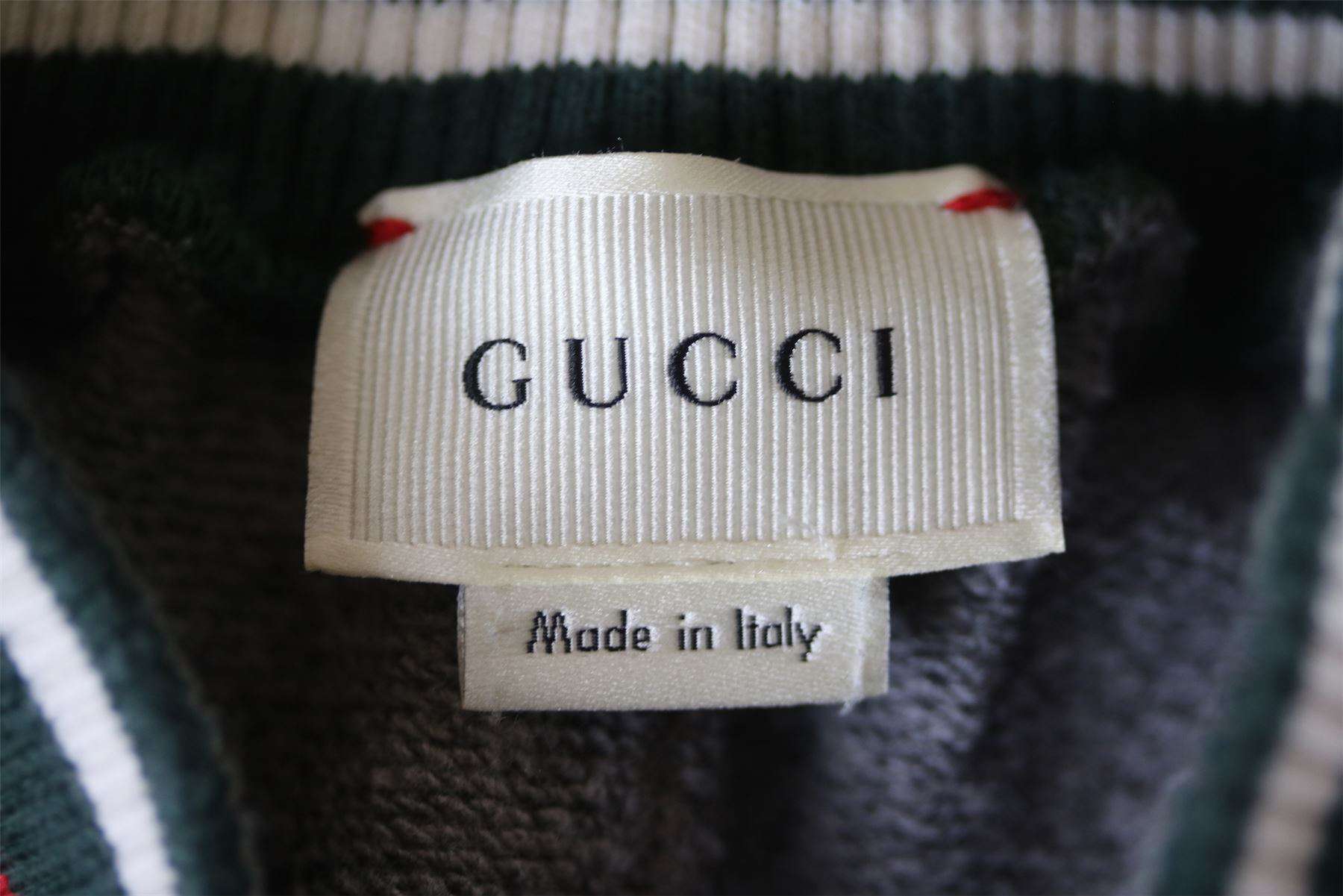 GUCCI BABY BOYS GREY JERSEY SHORTS 12-18 MONTHS - Image 4