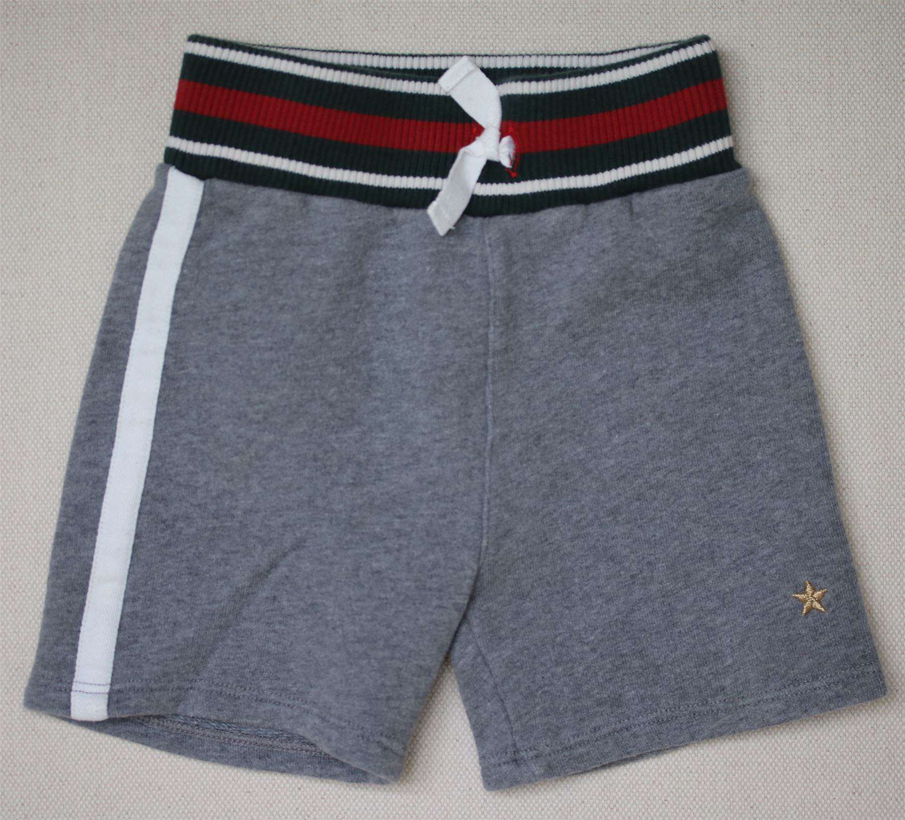 GUCCI BABY BOYS GREY JERSEY SHORTS 9-12 MONTHS - Image 2
