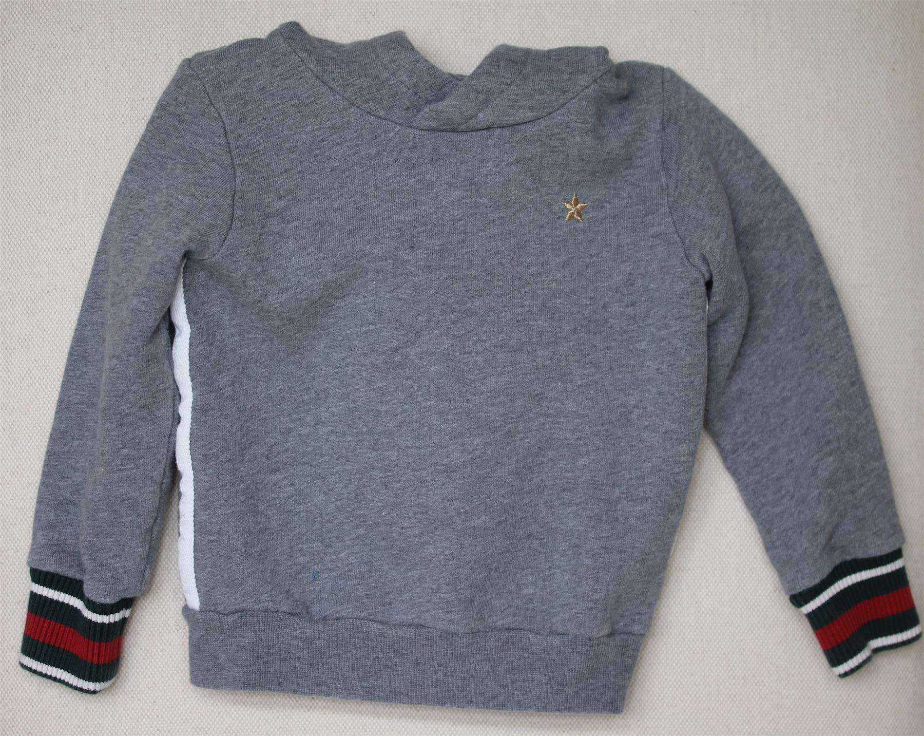 GUCCI BABY BOYS GREY JERSEY SHORTS TRACKSUIT 12-18 MONTHS - Image 2