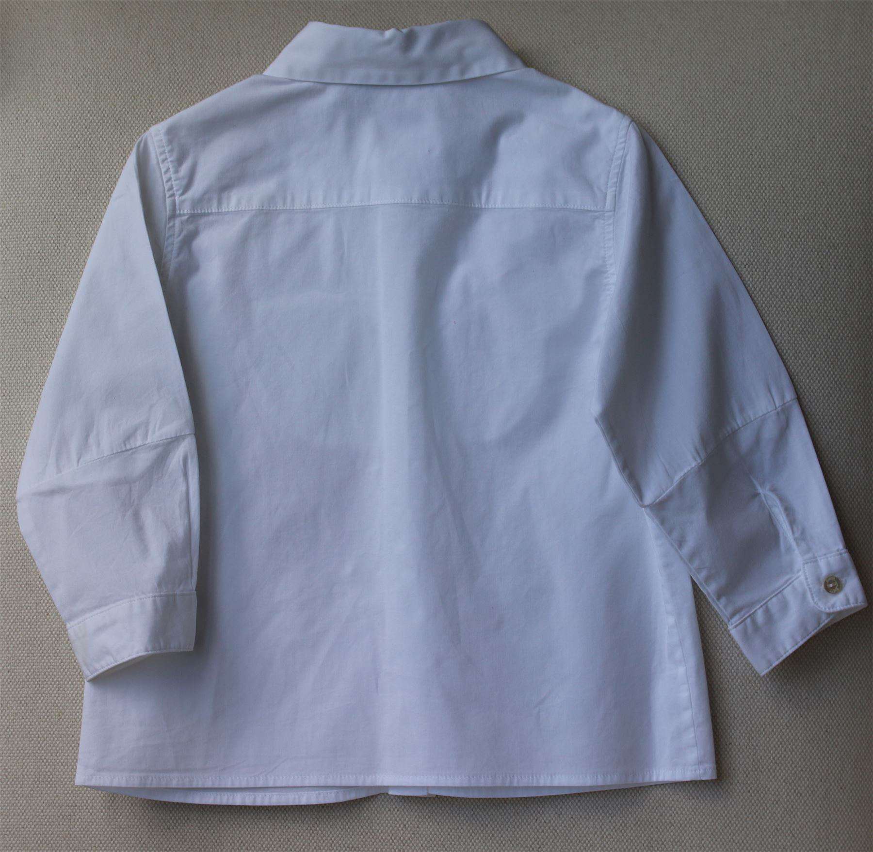 GUCCI BABY BOYS WHITE TUXEDO SHIRT 18-24 MONTHS - Image 3