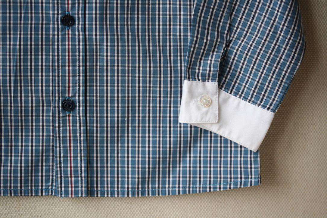 GUCCI BABY CHECKED SHIRT 9-12 MONTHS - Image 6