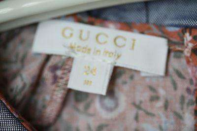 GUCCI BABY FLORAL BLOUSE AND LEGGINGS OUTFIT 24 MONTHS - Image 4