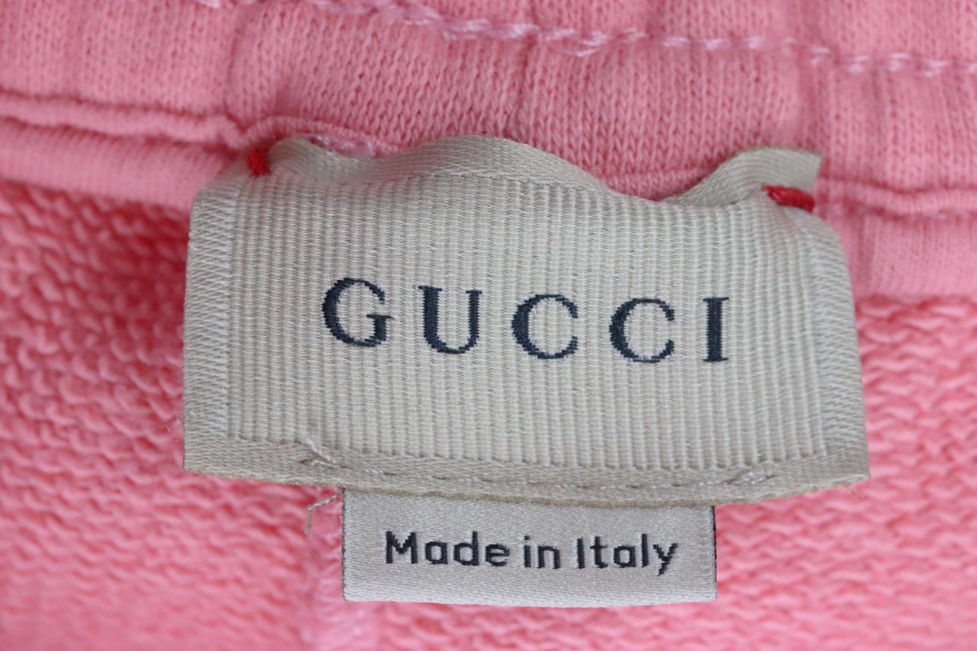 GUCCI BABY GIRLS GG TRACK PANTS 9-12 MONTHS - Image 4
