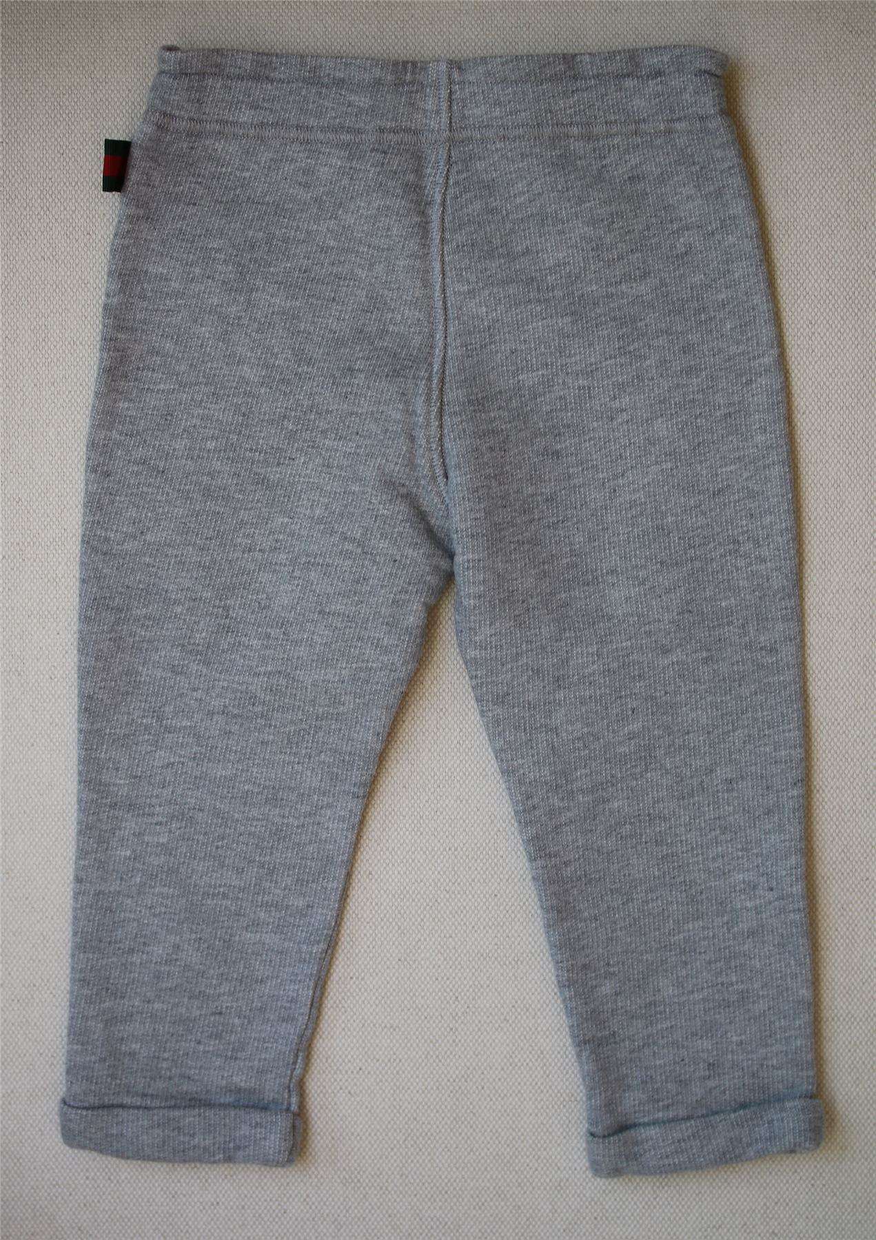 GUCCI BABY GIRLS GREY JOGGERS 18-24 MONTHS - Image 2