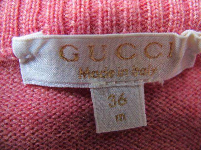 GUCCI BABY PINK CARDIGAN 36 MONTHS - Image 4