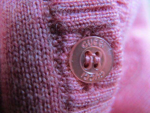 GUCCI BABY PINK CARDIGAN 36 MONTHS - Image 5