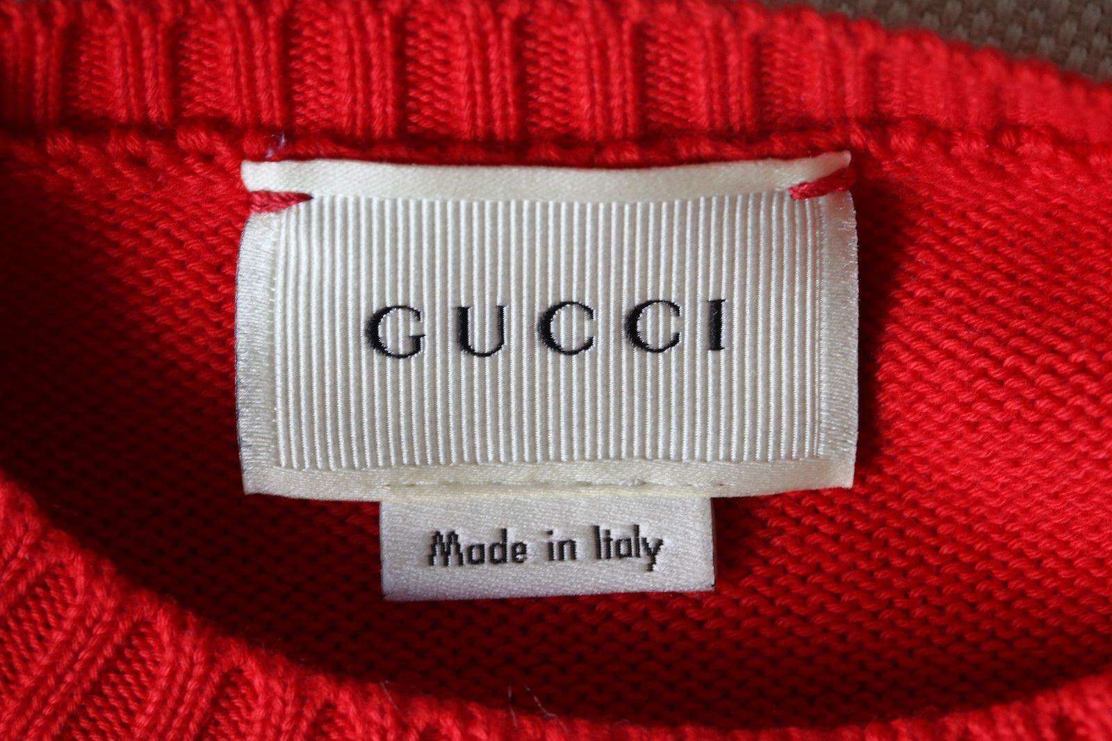 GUCCI BABY RED KNITTED SWEATER 12-18 MONTHS - Image 2