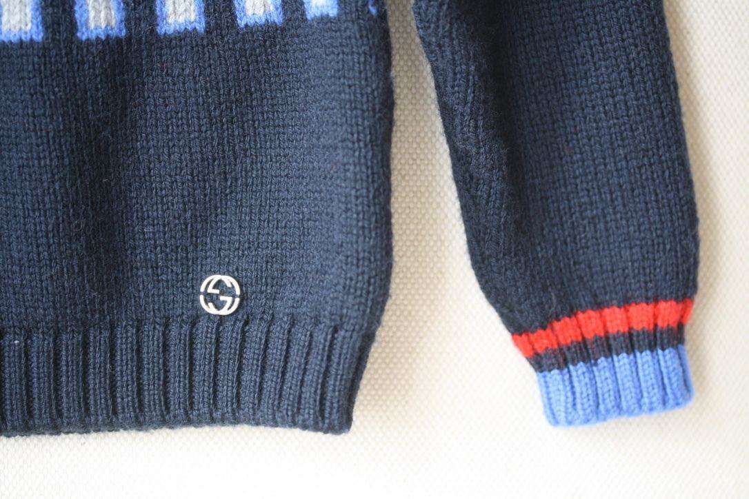 GUCCI BABY VIRGIN WOOL JUMPER 9-12 MONTHS - Image 6