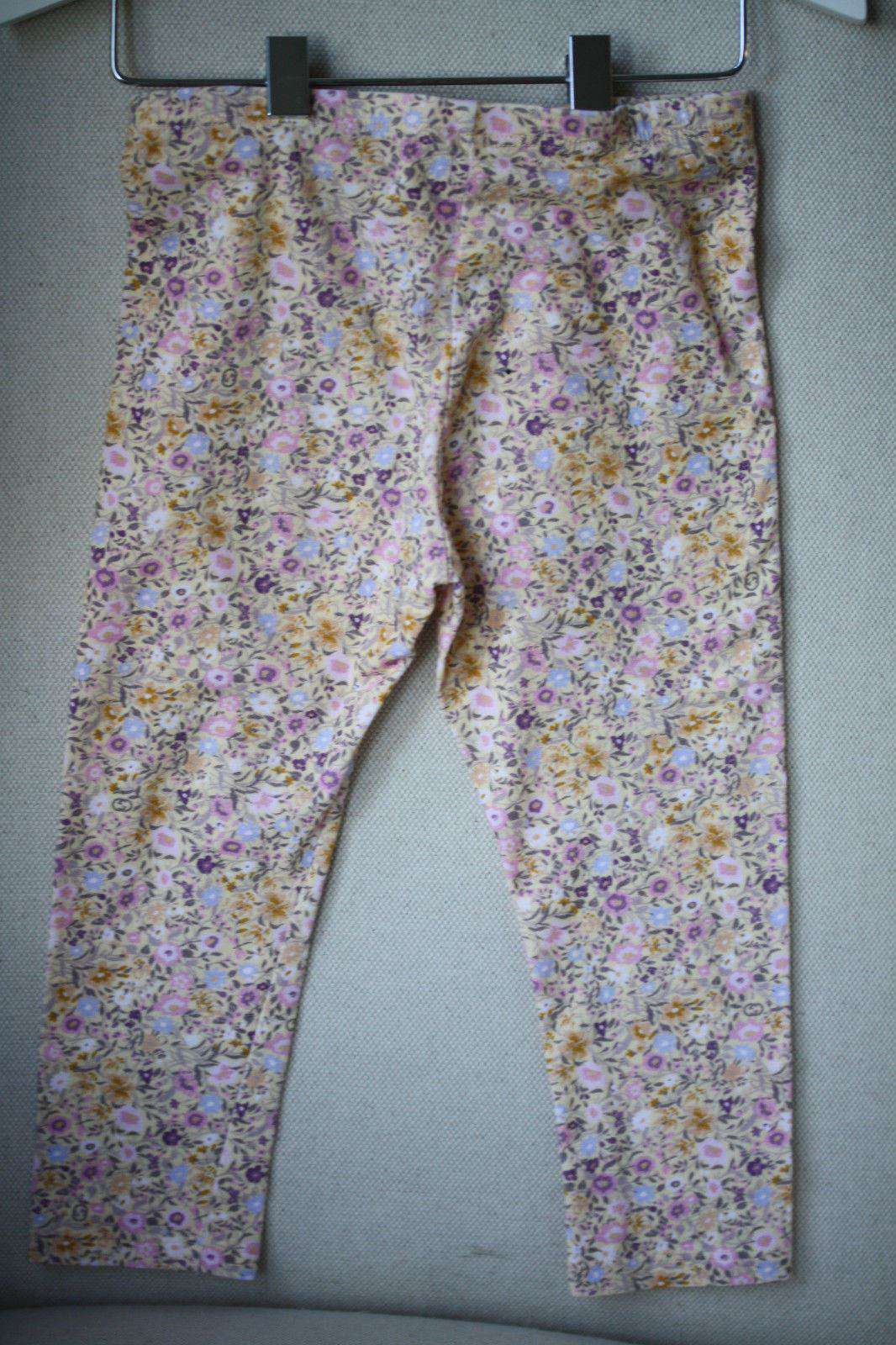 GUCCI BABY YELLOW FLORAL LEGGINGS 2 YEARS - Image 2