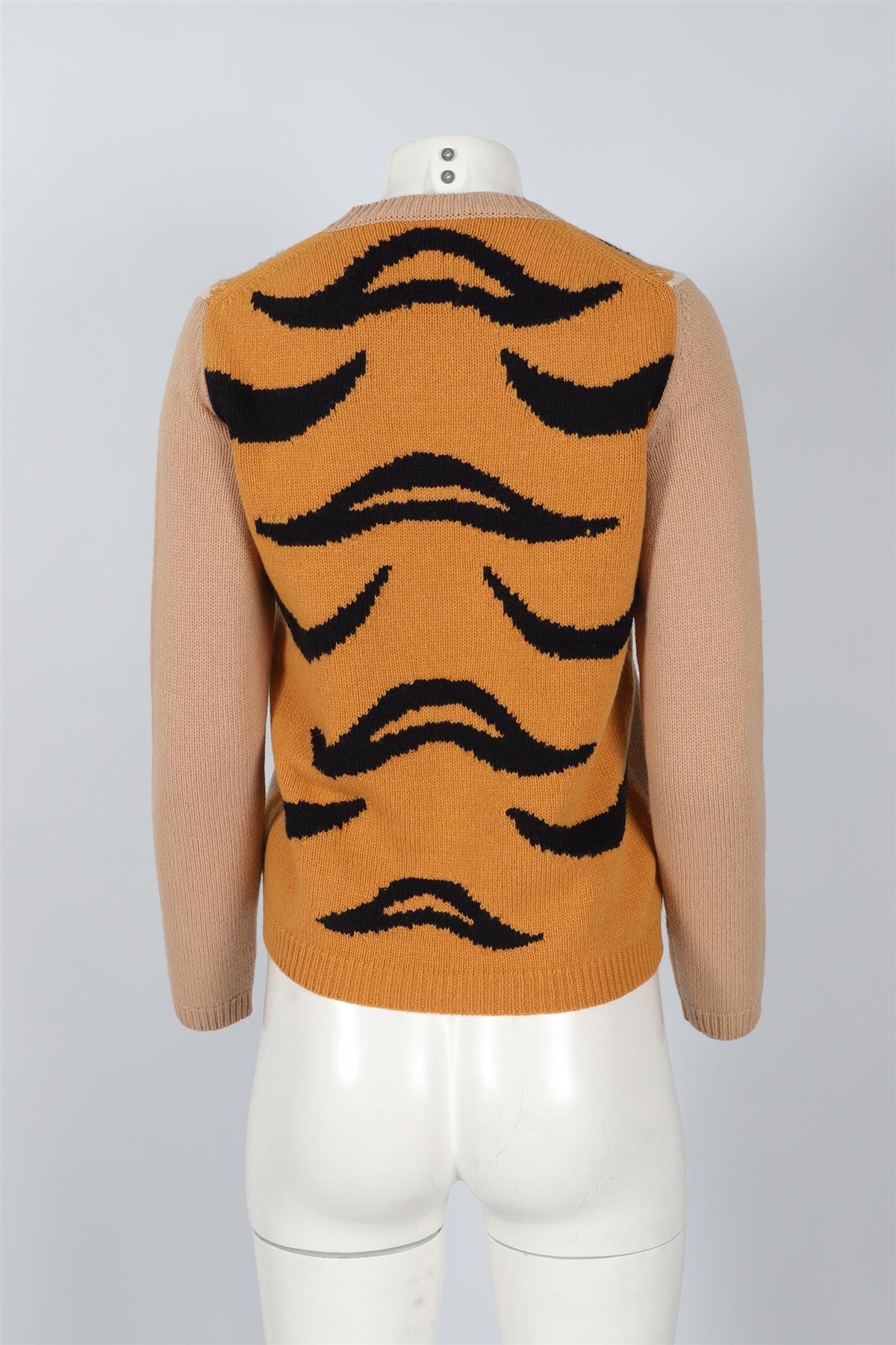 GUCCI BEIGE WOOL SWEATER MEDIUM - Image 4