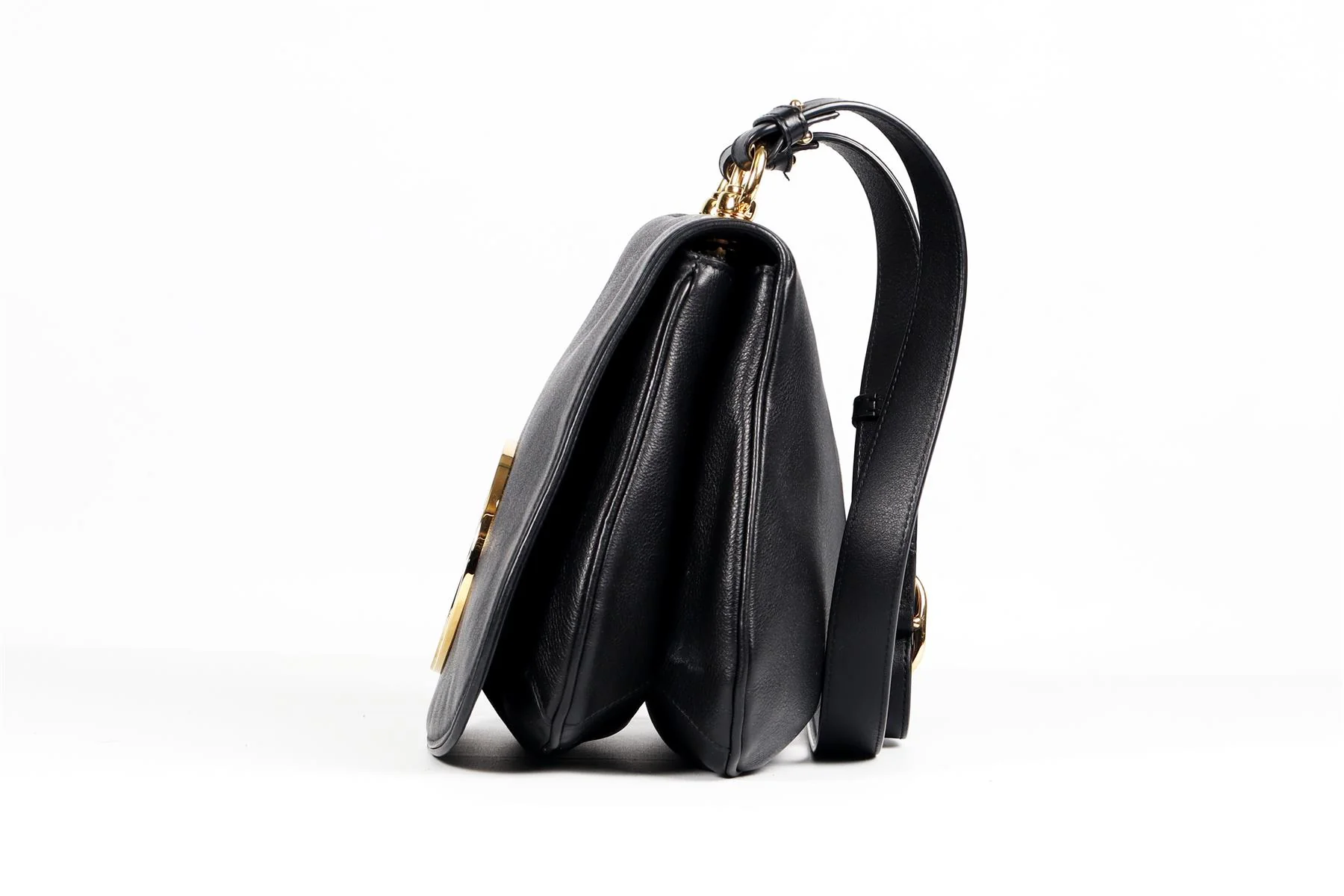 GUCCI BLACK BLONDIE MEDIUM GG LEATHER SHOULDER BAG - Image 6