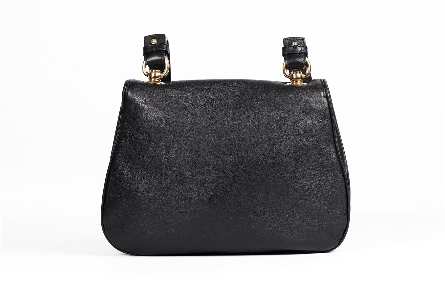 GUCCI BLACK BLONDIE MEDIUM GG LEATHER SHOULDER BAG - Image 8