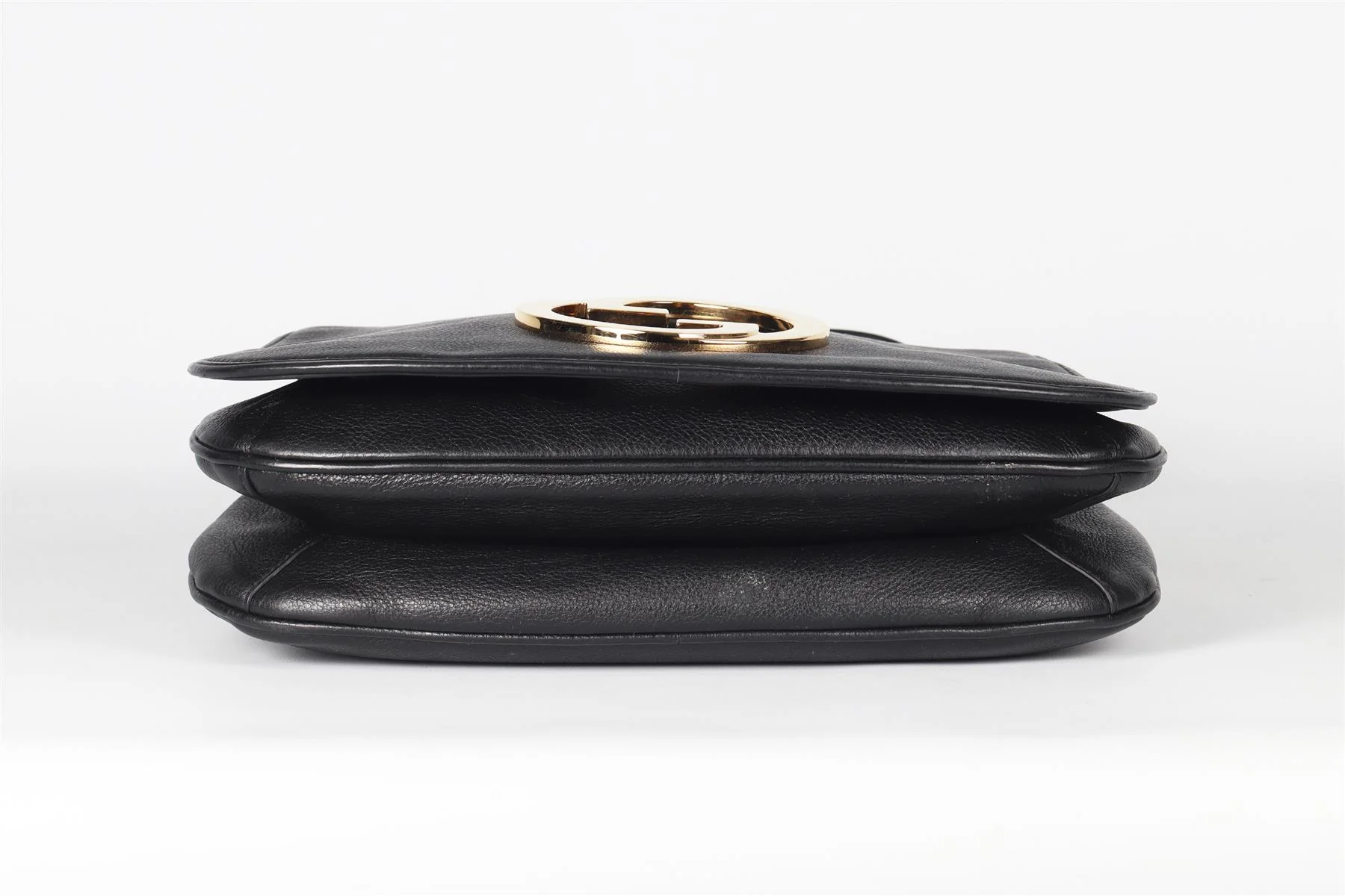 GUCCI BLACK BLONDIE MEDIUM GG LEATHER SHOULDER BAG - Image 9