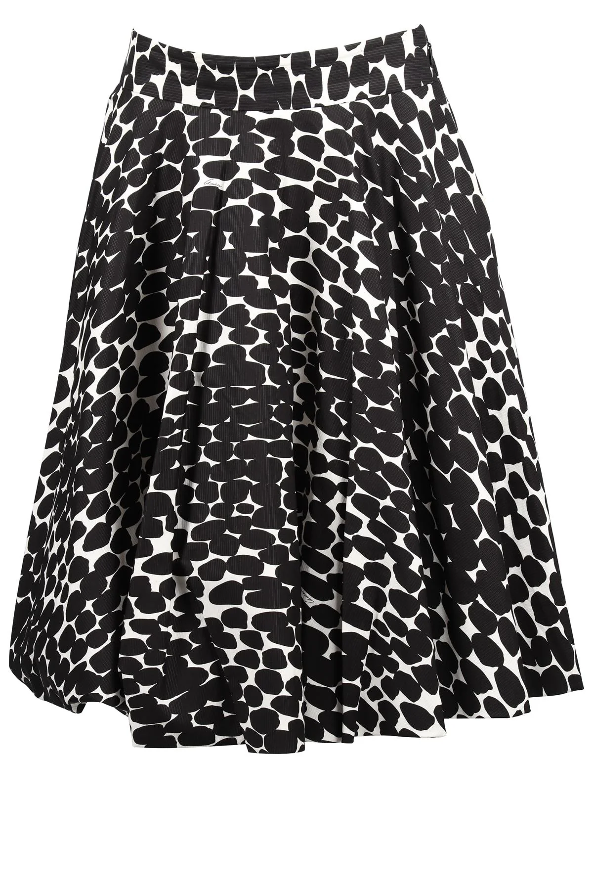 GUCCI BLACK COTTON SKIRT IT 40 UK 8 - Image 5