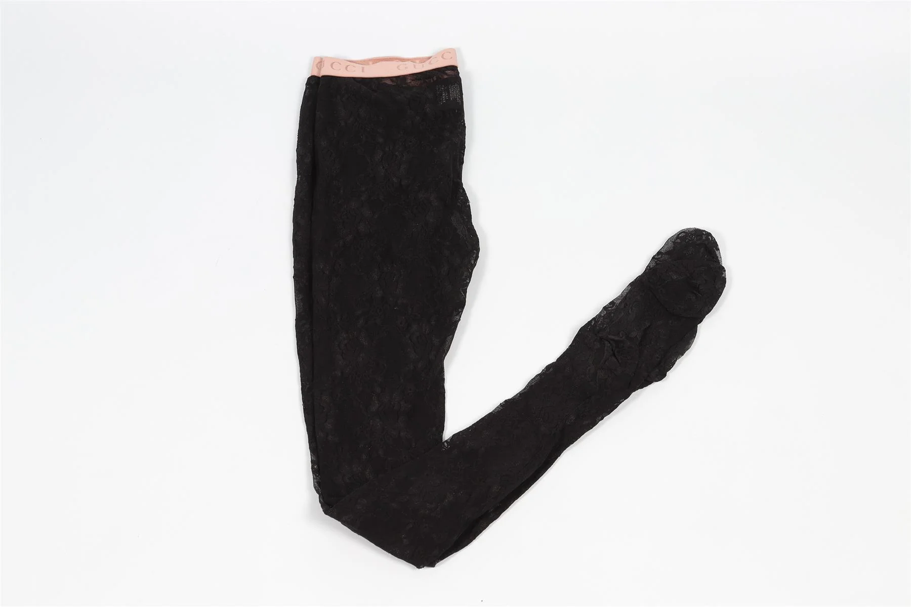 GUCCI BLACK GG TIGHTS MEDIUM - Image 2