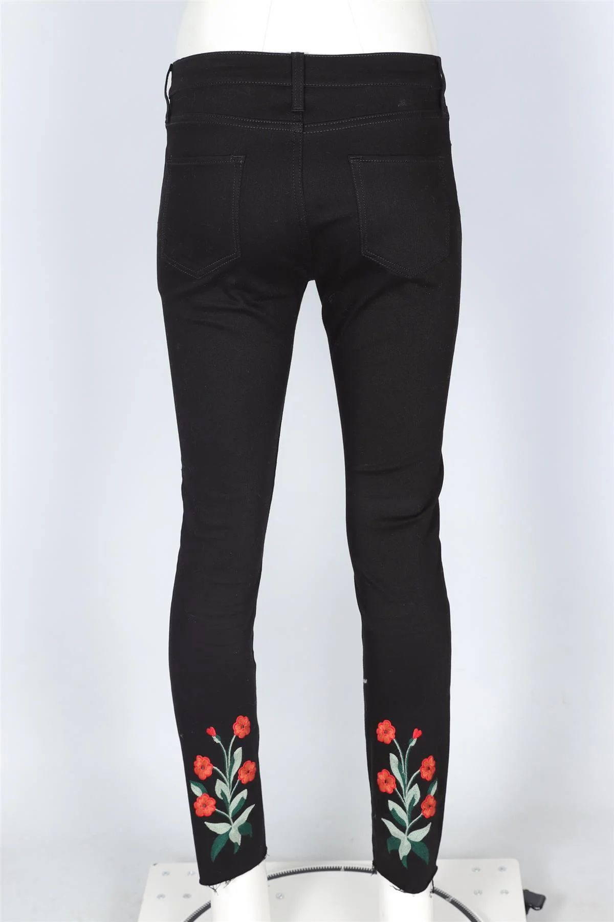 GUCCI BLACK HIGH RISE SKINNY JEANS W30 UK 12 - Image 4