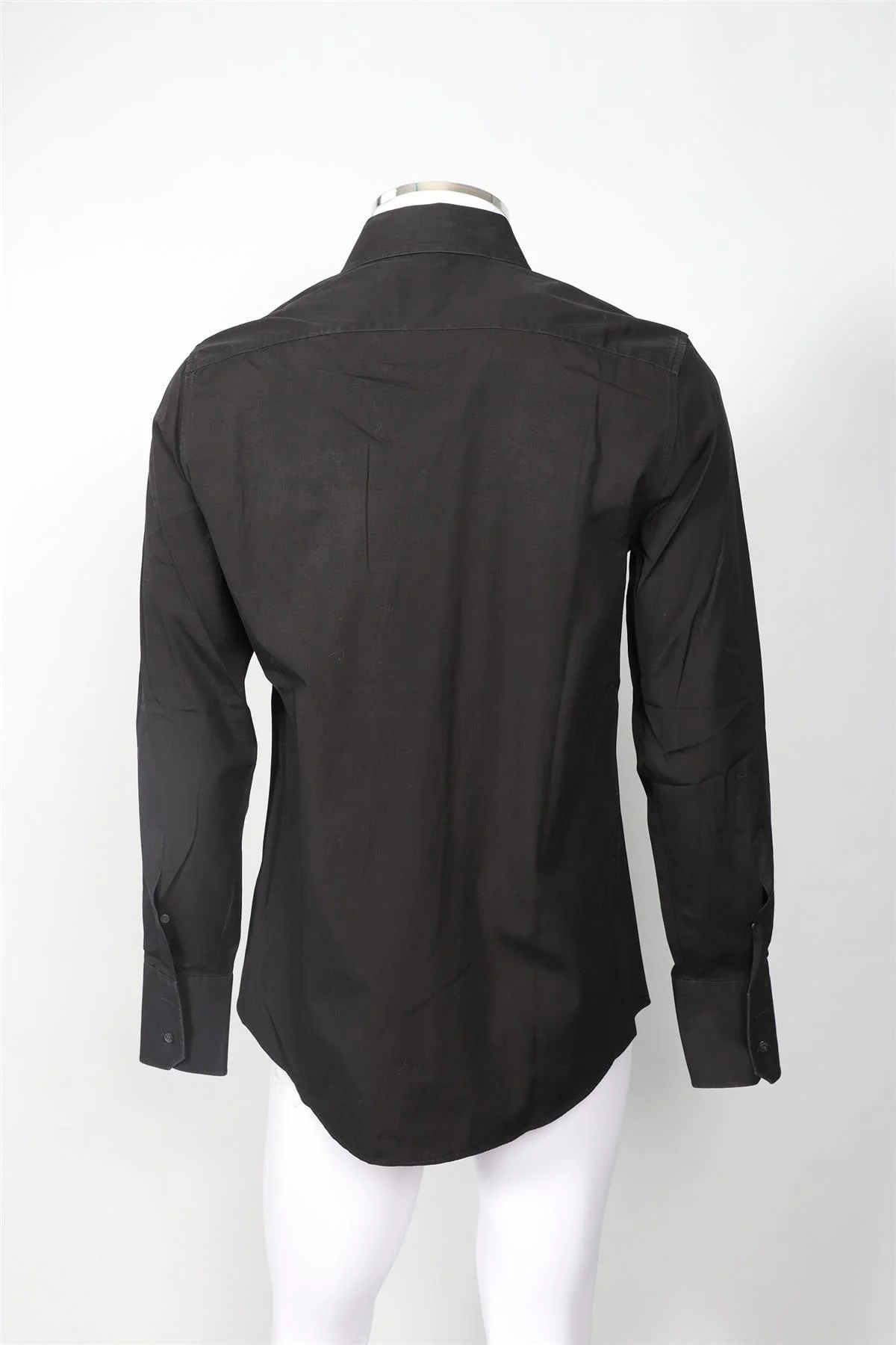 GUCCI BLACK MEN'S COTTON SHIRT UK/US COLLAR 15 3/4, UK/US CHEST 40 - Image 4