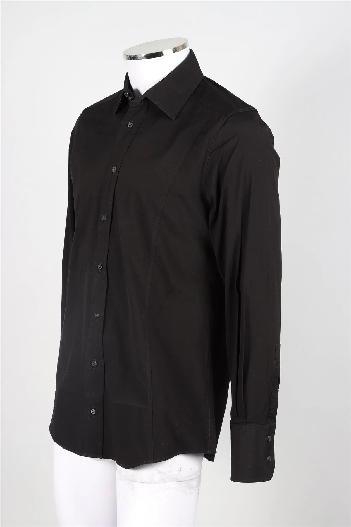 GUCCI BLACK MEN'S COTTON SHIRT UK/US COLLAR 16 UK/US CHEST 40 - Image 3
