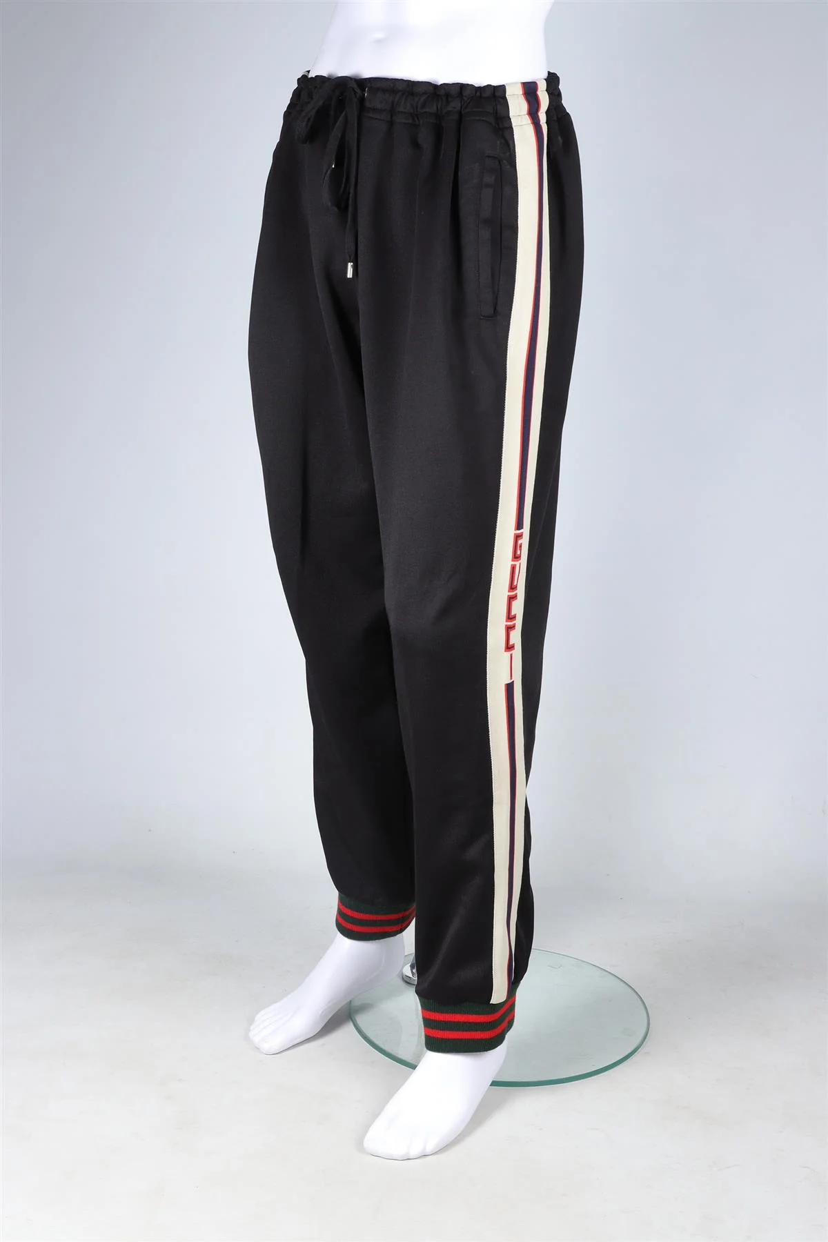 GUCCI BLACK TRACKSUIT PANTS 3XL - Image 3