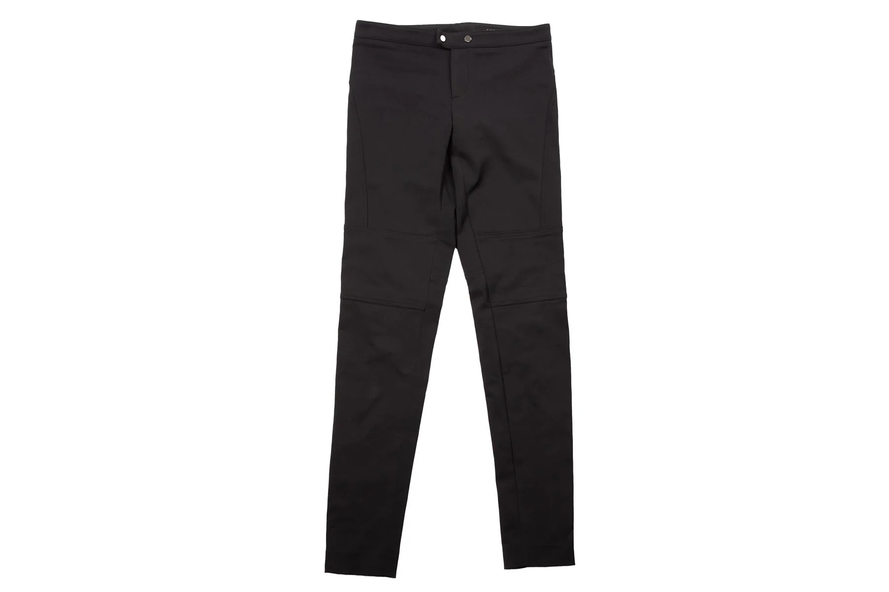 GUCCI BLACK VINTAGE JERSEY SKINNY PANTS IT 38 UK 6 - Image 2