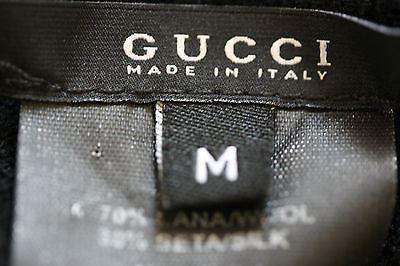 GUCCI BLACK WOOL SILK SWEATER - Image 4