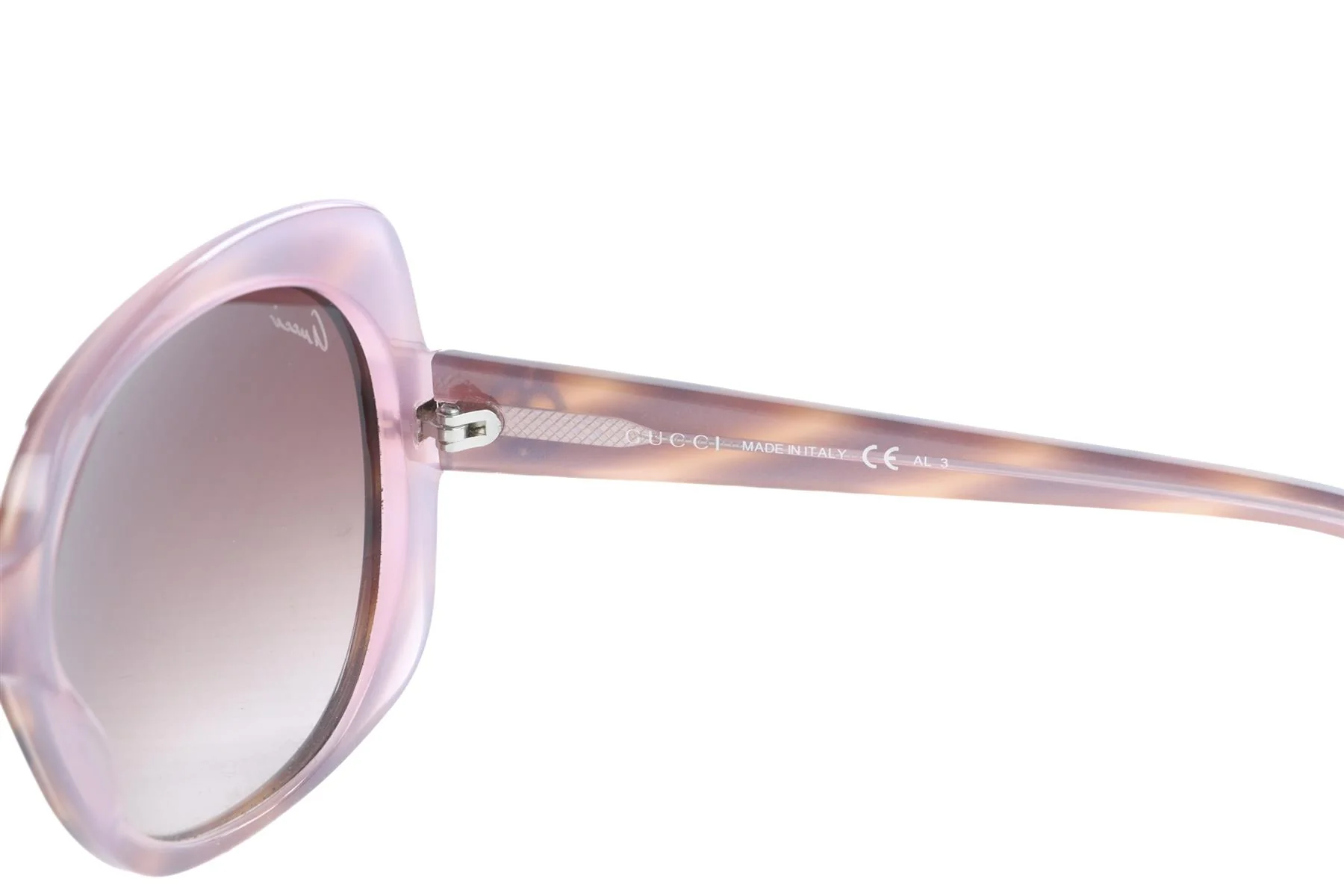 Gucci Brown Square Frame Acetate Sunglasses - Image 7