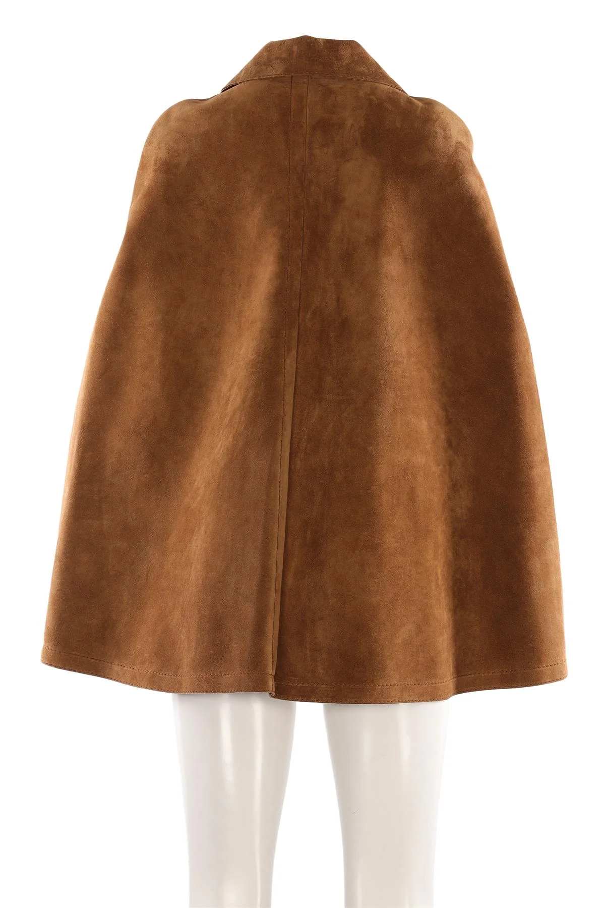 GUCCI BROWN SUEDE CAPE IT 40 UK 8 - Image 4