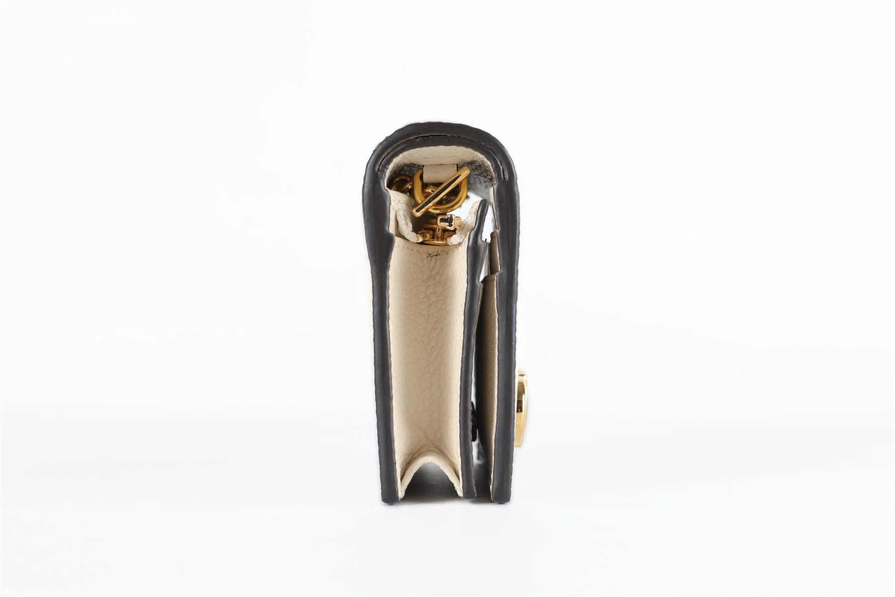 GUCCI CREAM ZUMI GG LEATHER WALLET - Image 5