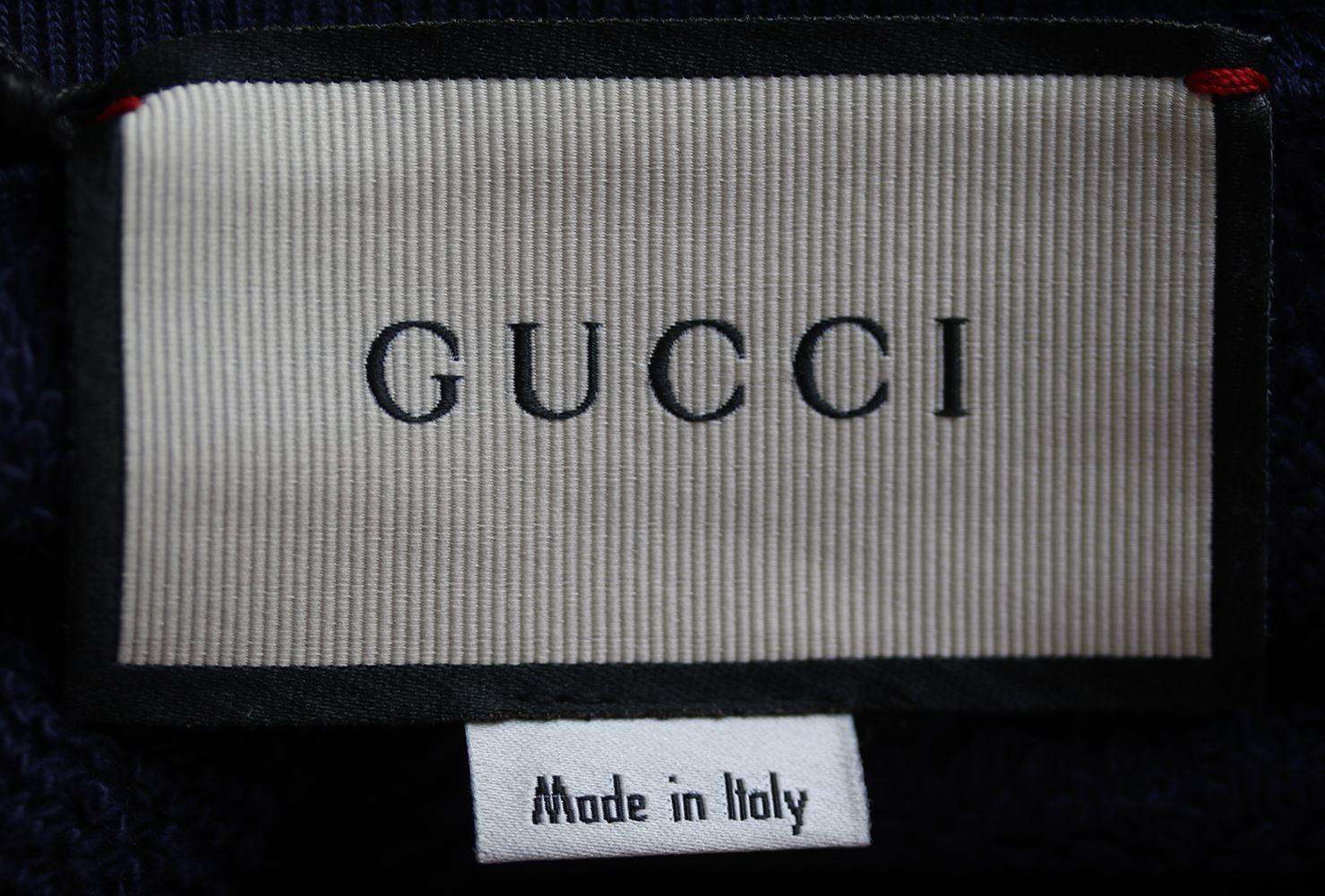 GUCCI CROPPED SEQUIN EMBROIDERED SWEATER SMALL - Image 5
