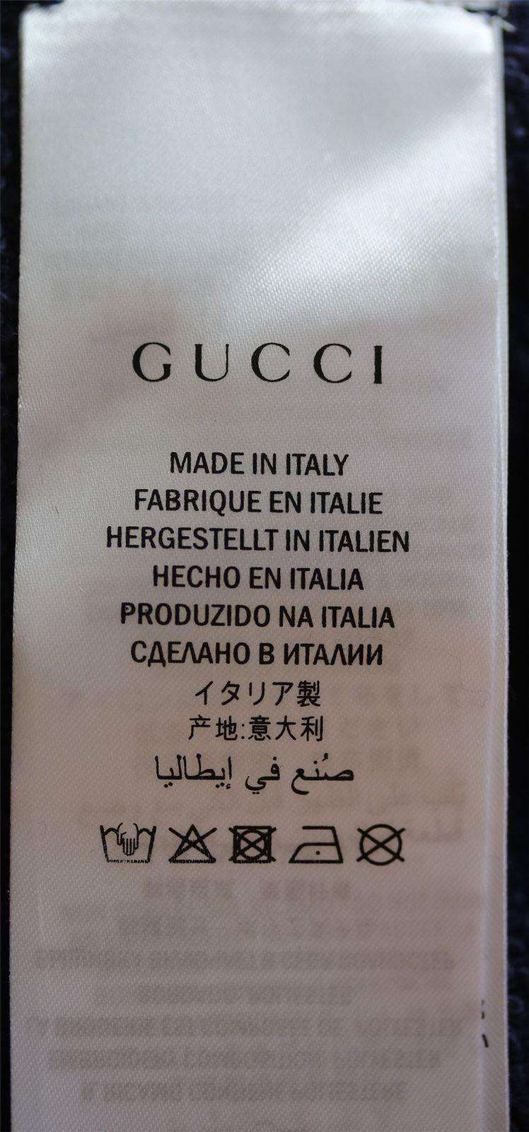 GUCCI CROPPED SEQUIN EMBROIDERED SWEATER SMALL - Image 6
