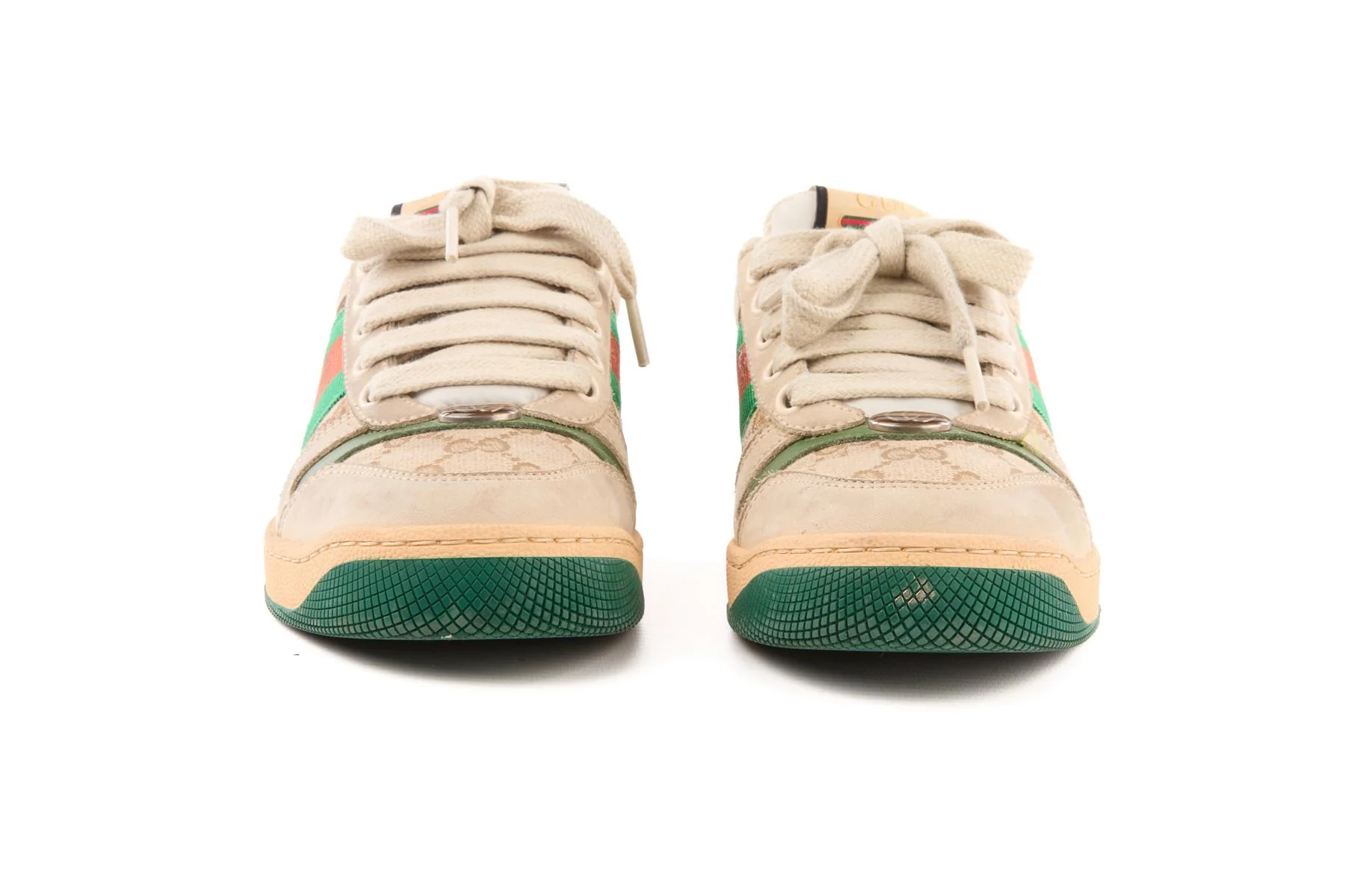 GUCCI ECRU KIDS BOYS SNEAKERS EU 34.5 UK 2.5 US 3.5 - Image 3