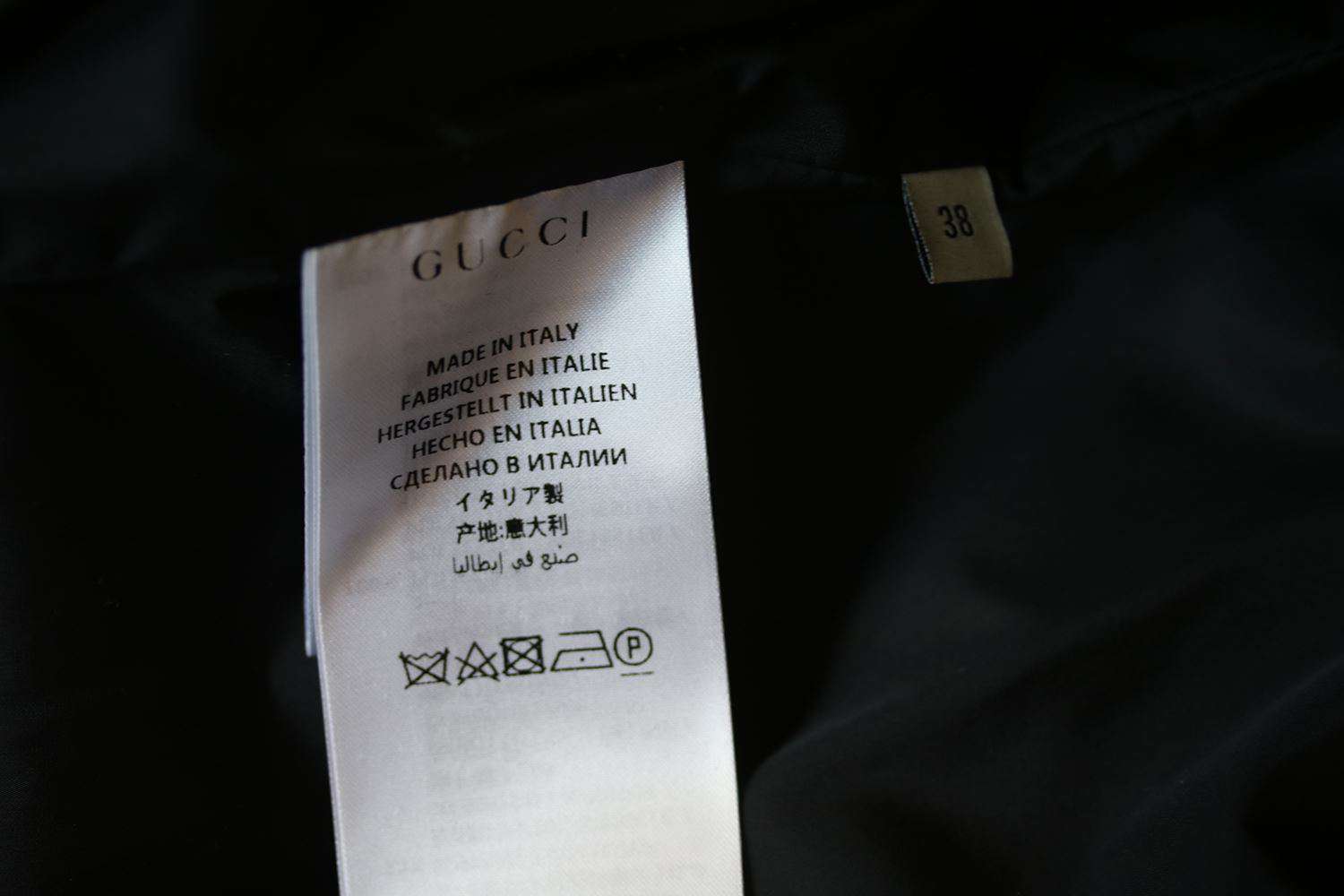 GUCCI FLORA SNAKE PRINTED QUILTED PARACHUTE JACKET IT 38 UK 6 - Image 6