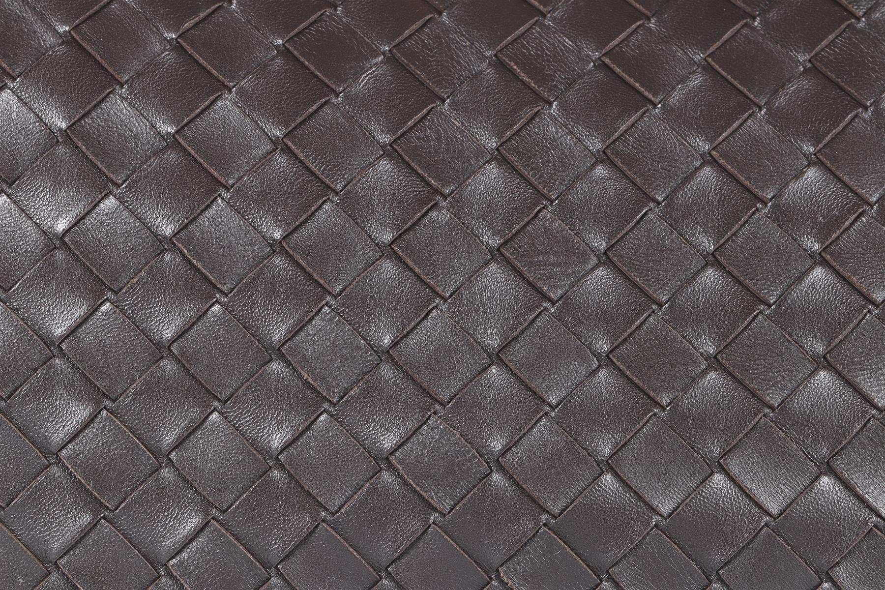 BOTTEGA VENETA BROWN ANDIAMO LARGE INTRECCIATO LEATHER TOTE BAG - Image 9