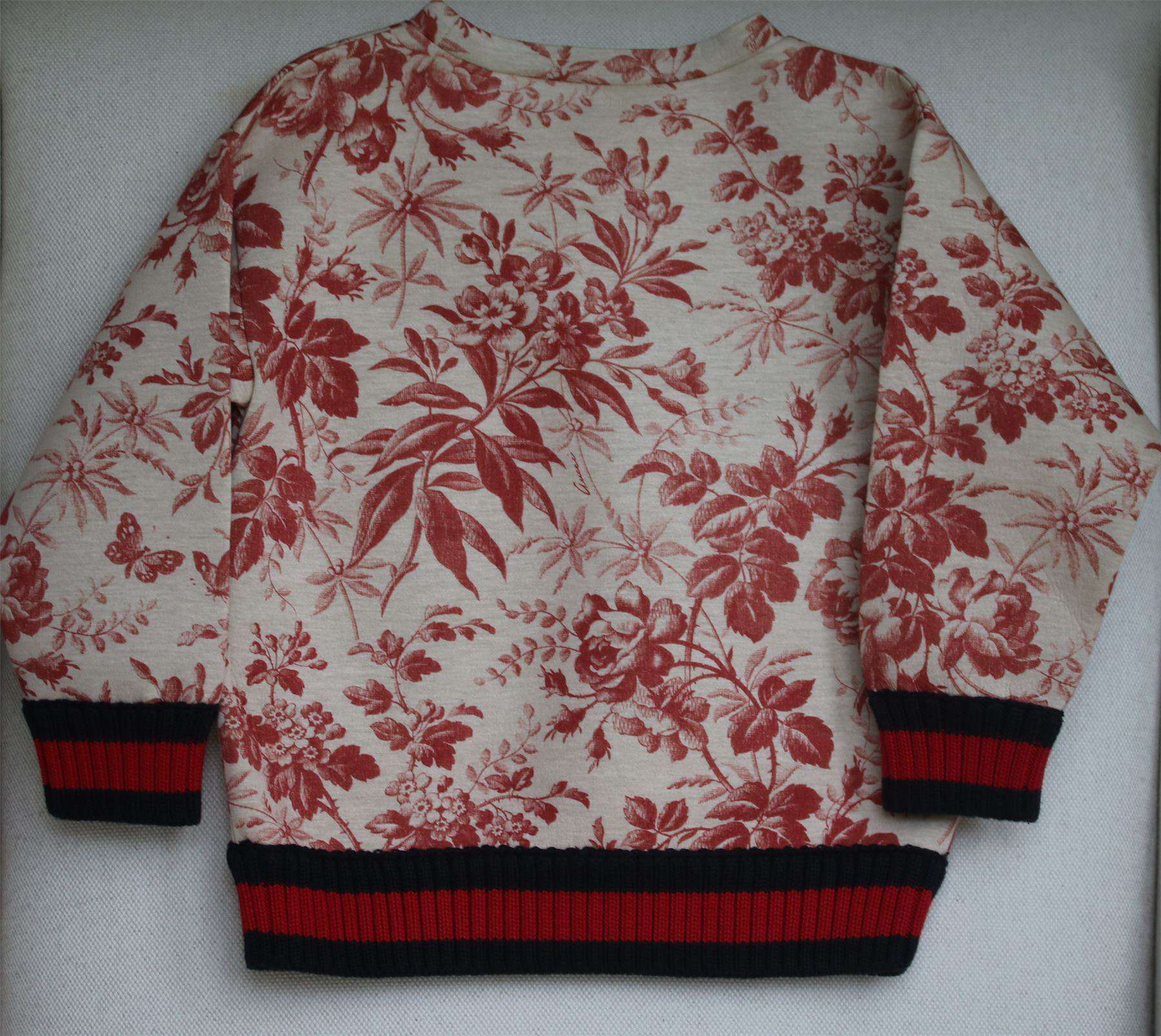 GUCCI GIRLS FLORAL L'AVEUGLE PAR AMOUR SWEATER 4 YEARS - Image 3