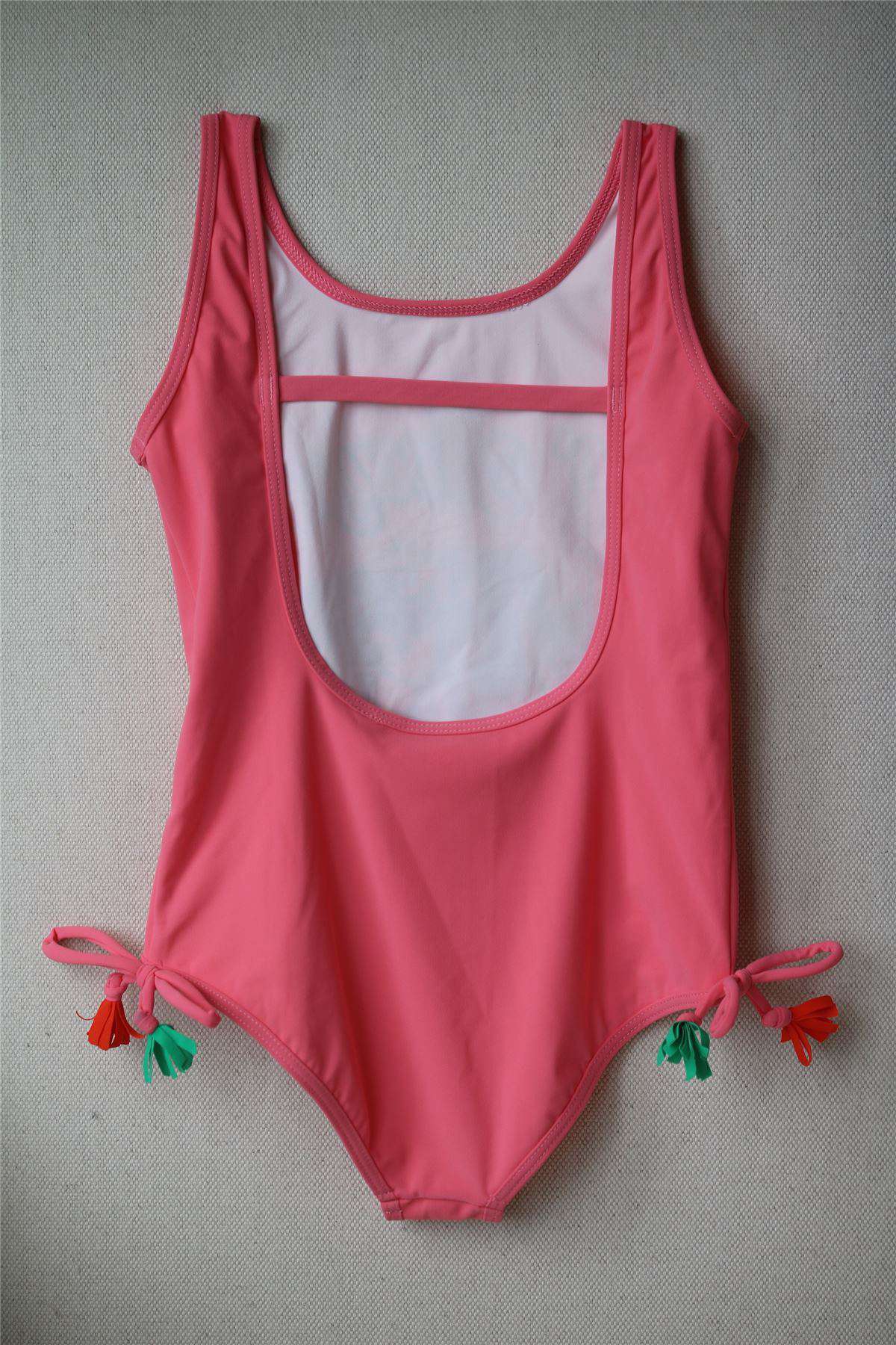 GUCCI GIRLS PINK TIGER PRINT SWIMSUIT 4 YEARS - Image 2