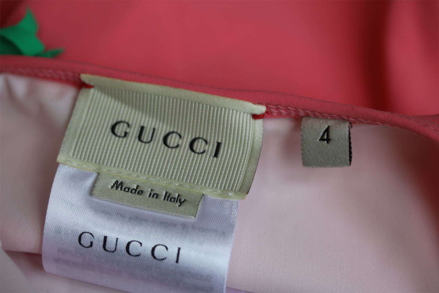GUCCI GIRLS PINK TIGER PRINT SWIMSUIT 4 YEARS - Image 3