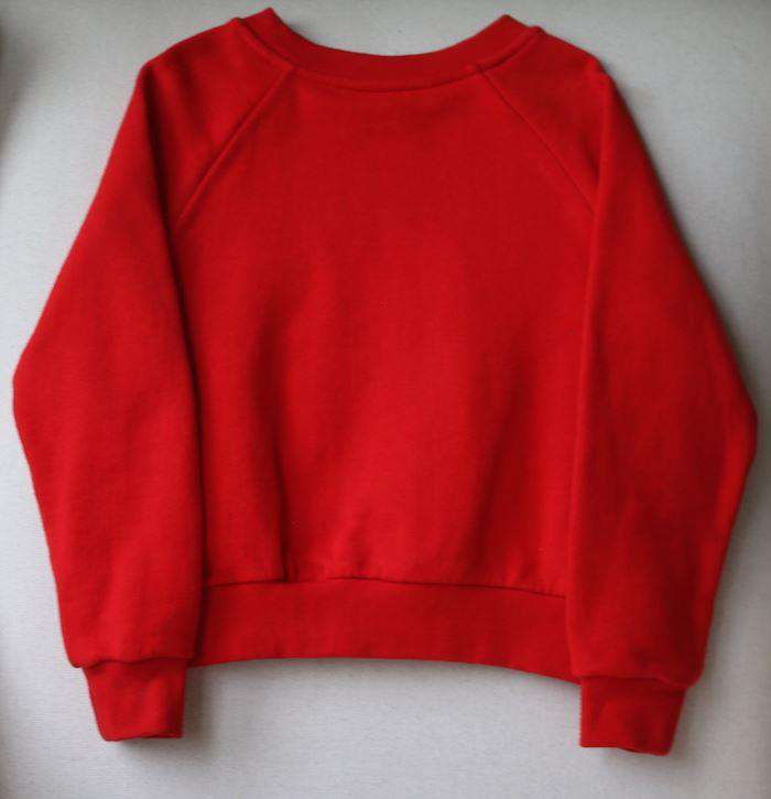 GUCCI GIRLS RED CRYSTAL LOGO SWEATER 6 YEARS - Image 3