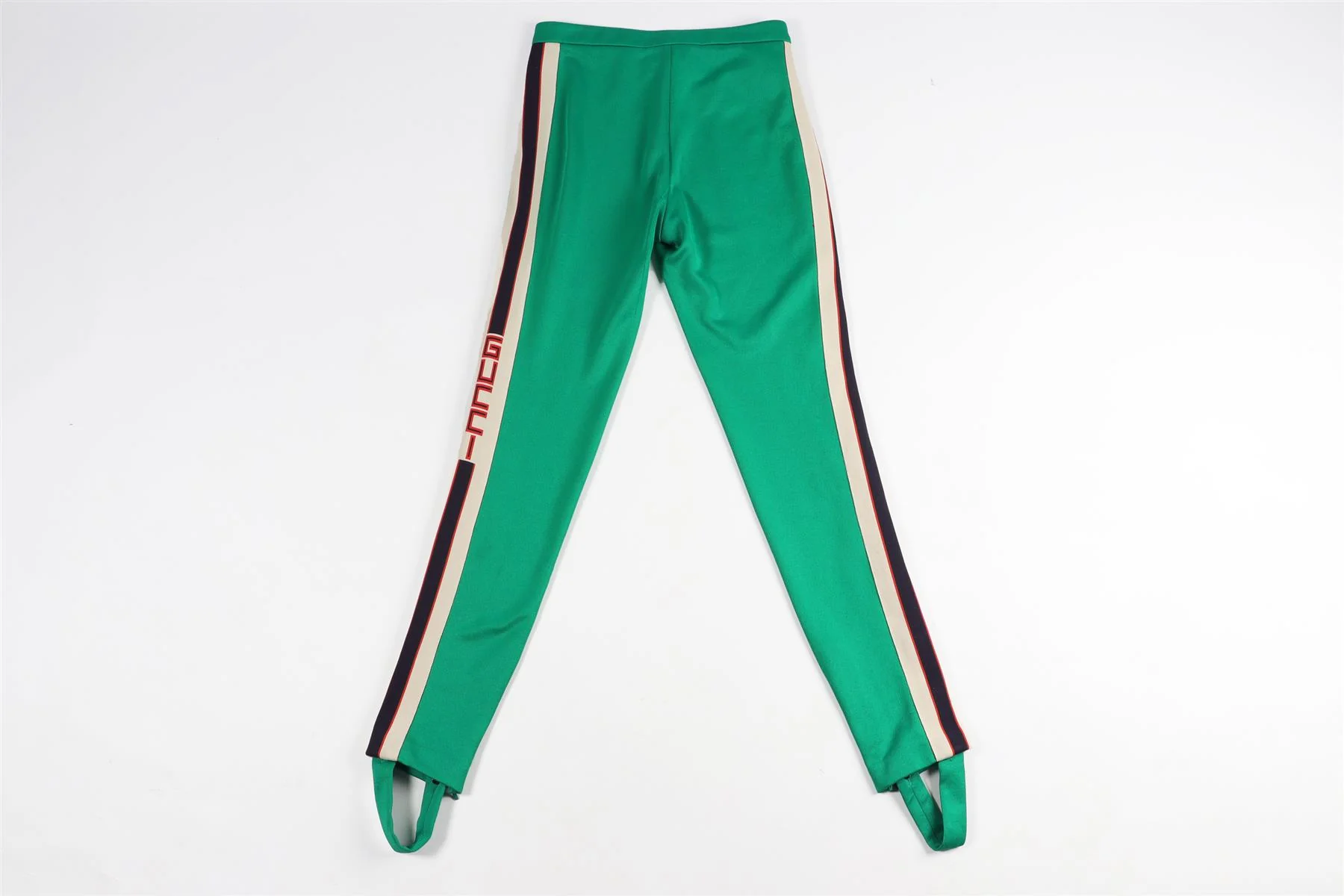 GUCCI GREEN JERSEY STIRRUP LEGGINGS XXSMALL - Image 4