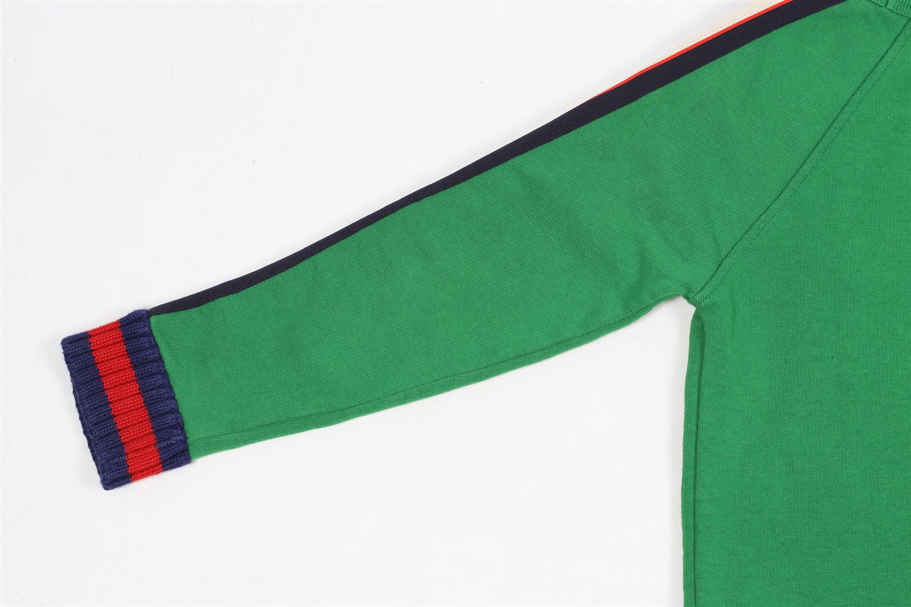 GUCCI GREEN KIDS BOYS COTTON SWEATSHIRT 6 YEARS - Image 5