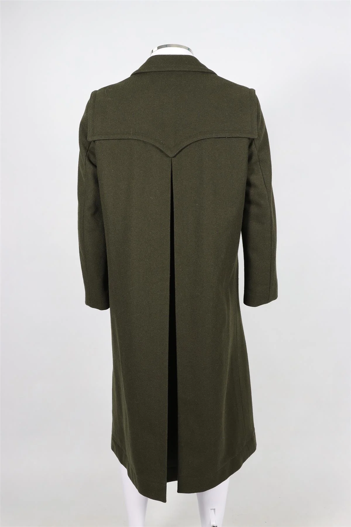 GUCCI GREEN MEN'S QUELLE QU'EN SOIT LA SAISON WOOL COAT MEDIUM - Image 4