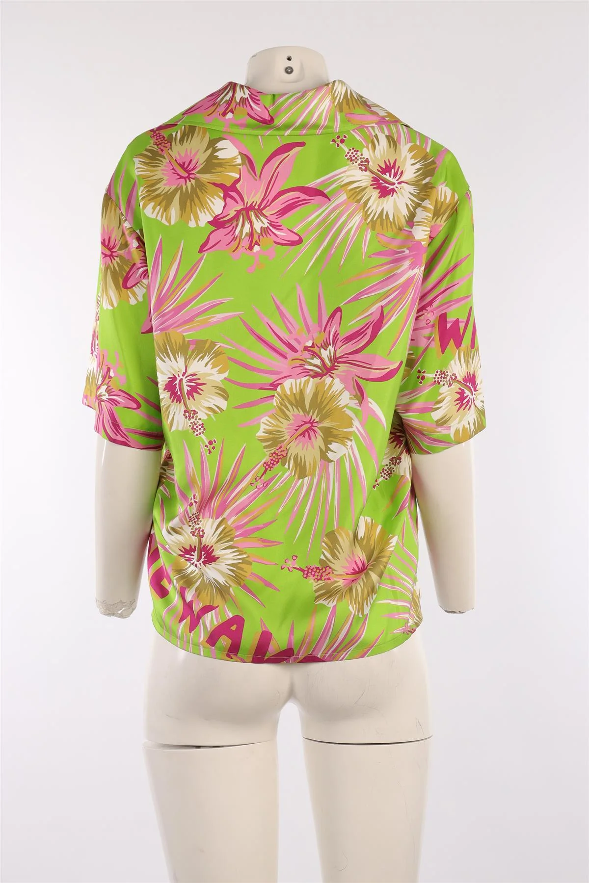 GUCCI GREEN SILK SHIRT IT 42 UK 10 - Image 4