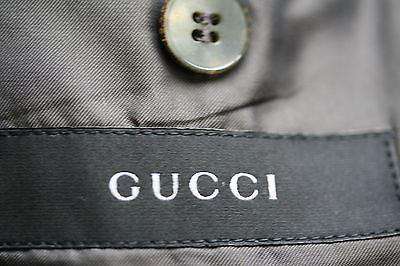 GUCCI GREY FINE WOOL GABARDINE SUIT 48R - Image 8