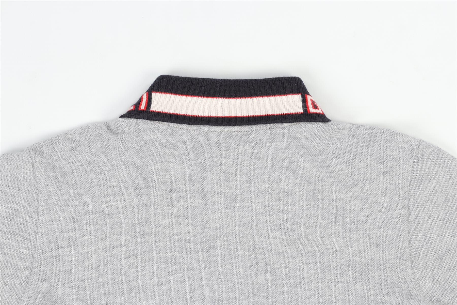 GUCCI GREY KIDS BOYS POLO SHIRT 8 YEARS - Image 5