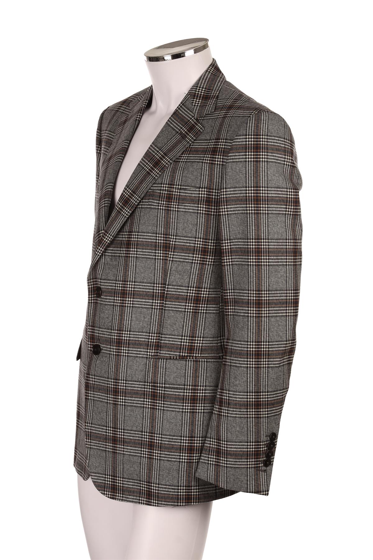 GUCCI GREY MEN'S WOOL BLAZER IT 52 UK/US CHEST 42 - Image 3
