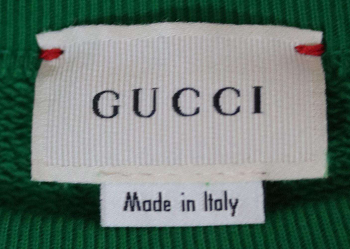 GUCCI KIDS BOYS LOGO COTTON SWEATSHIRT 4 YEARS - Image 4