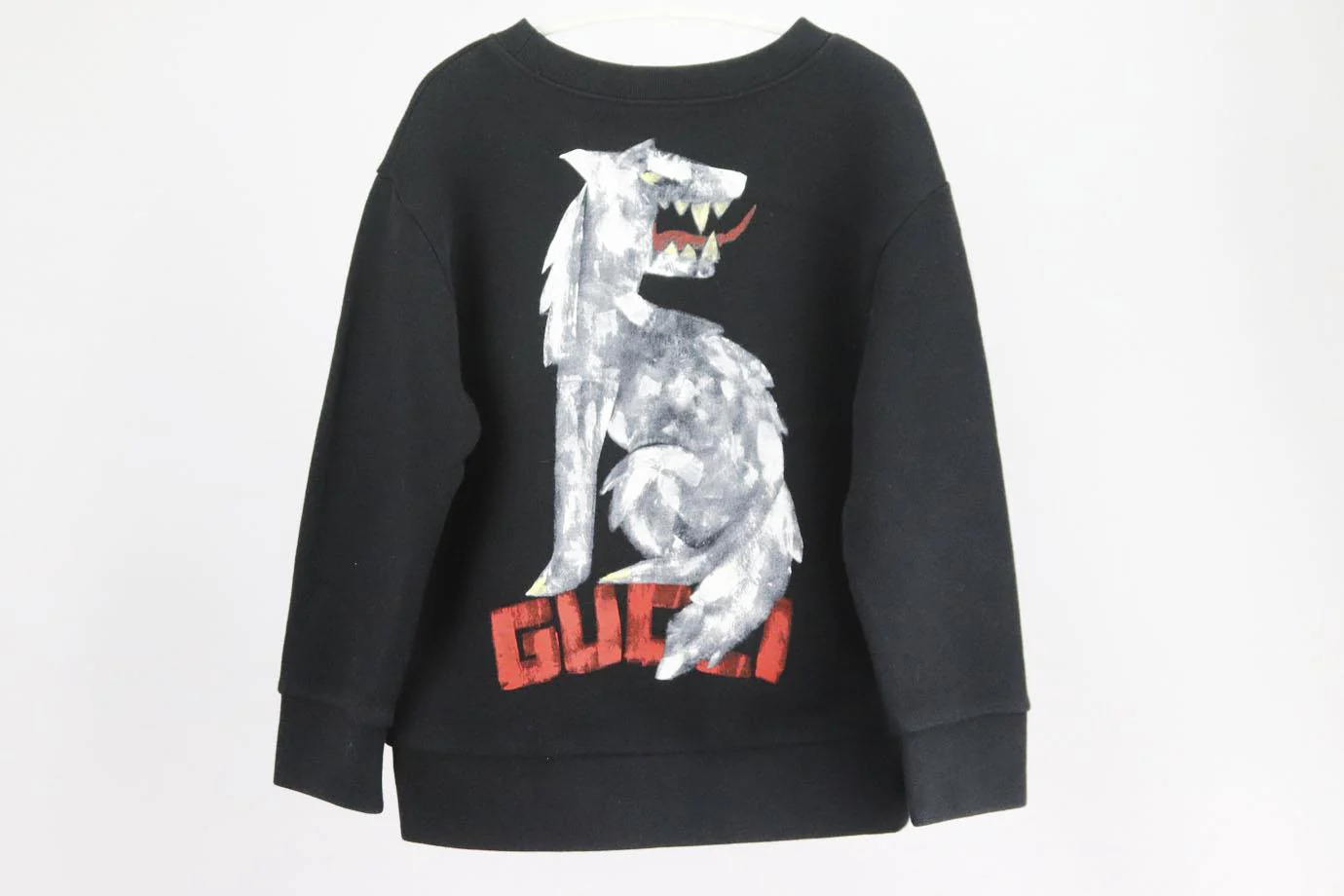 GUCCI KIDS BOYS PRINTED COTTON SWEATSHIRT 5 YEARS - Image 3