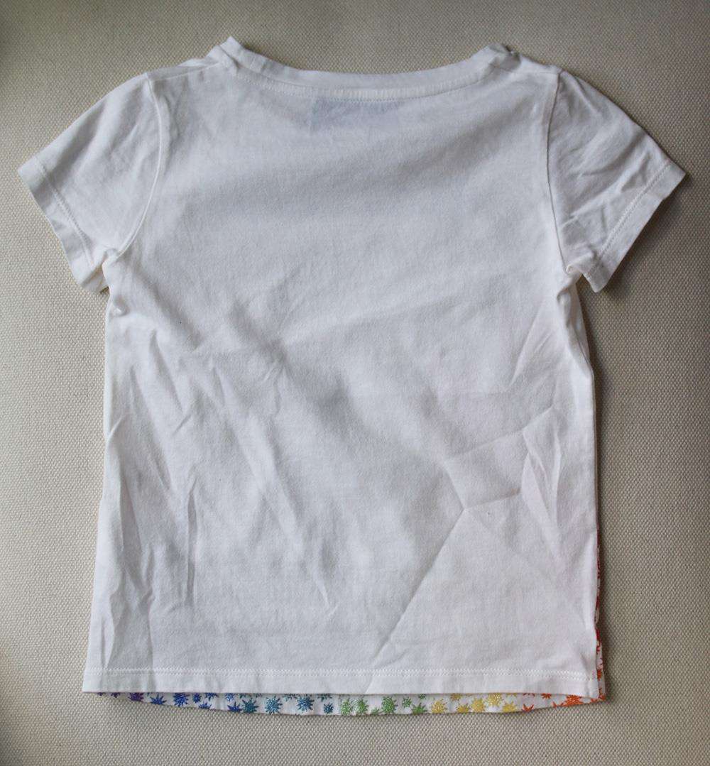 GUCCI KIDS GIRLS GALAXY LOVE COTTON T-SHIRT 5 YEARS - Image 3