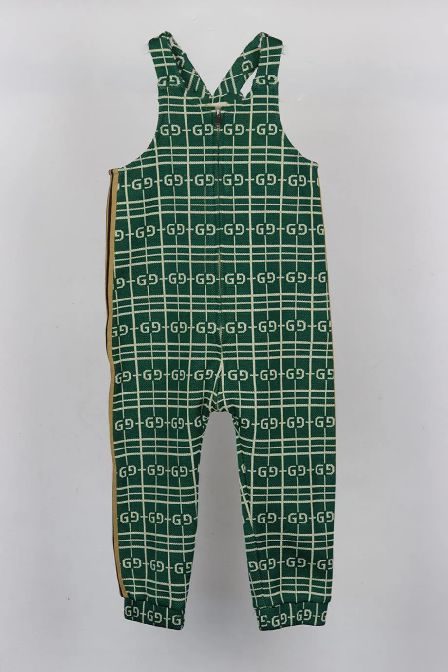 GUCCI KIDS UNISEX GG COTTON DUNGAREES 36 MONTHS - Image 2