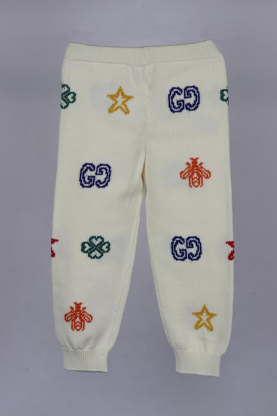 GUCCI KIDS UNISEX KNITTED PANTS 36 MONTHS - Image 3